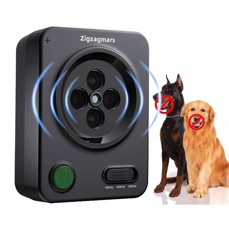 Ultrasonic Anti Barking Control for Dogs – Safe Dog Bark Deterrent Device with 3 Modes, Rechargeable & Weatherproof, 33ft Range – Humane No Shock Training Tool for Small Medium Large Dogs