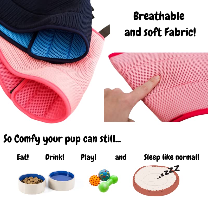 Extra Large Pet Recovery Collars Extra Large Pink - PawsPlanet Australia