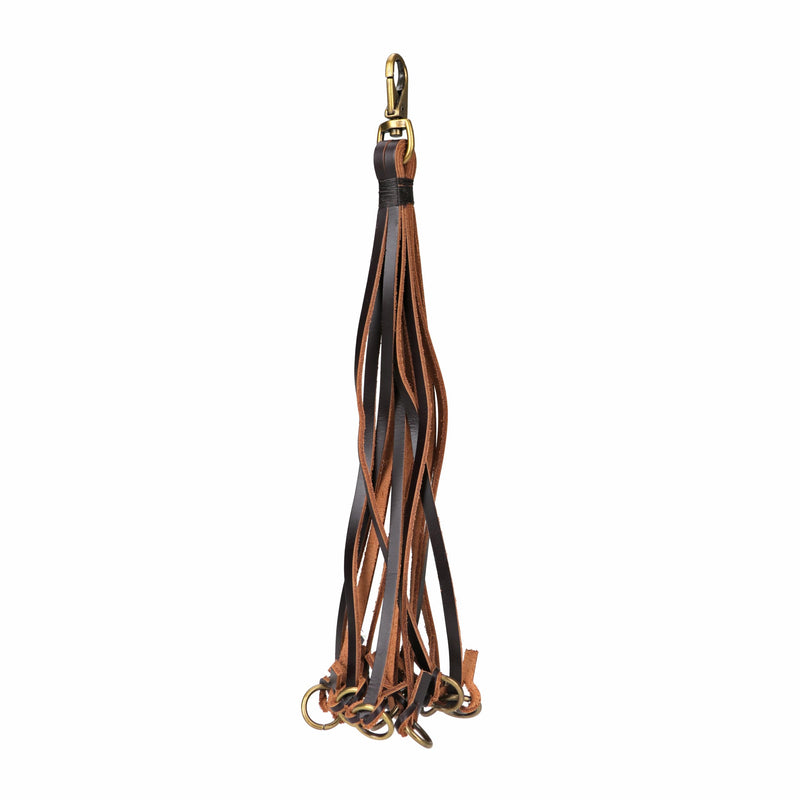 TOURBON Leather Game Carrier Dove Bird Duck Strap Waterfowl Hanger Quail Tote Belt with 12 Drops Slip Ring - PawsPlanet Australia