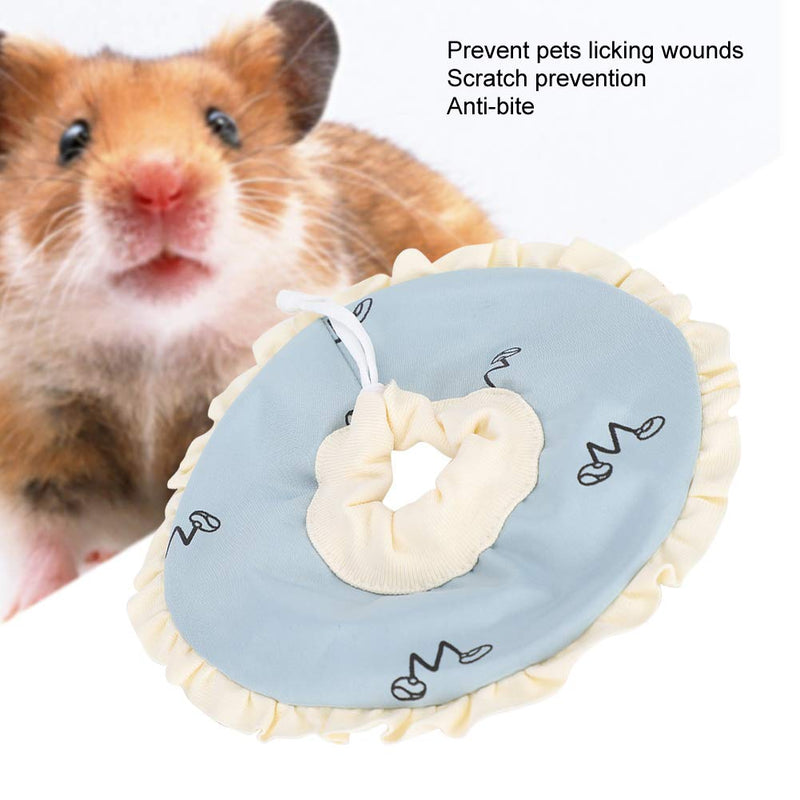 Hamster Cone Collar,Guinea Pig Protective Ring Soft Cat Recovery Collar for Cat Kitten Prevent from Licking - PawsPlanet Australia