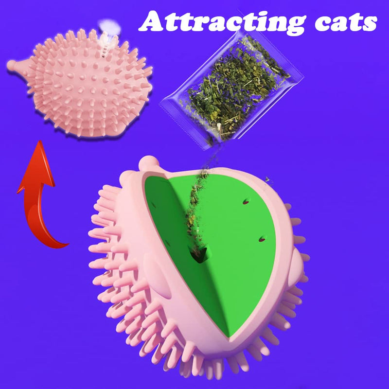 4.5in Cat Self Groomer Wall Mount, Corner Face Scratcher and Massage Comb for Cats and Dogs (3Pcs) 3Pcs - PawsPlanet Australia
