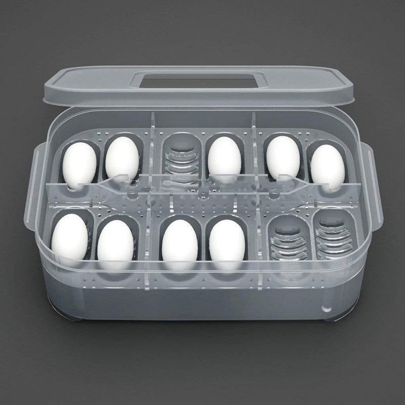 NGe Reptile Egg Breeding Hatchery Box Incubator Tray Container Box for Snake Gecko Lizard (12 Holes) - PawsPlanet Australia
