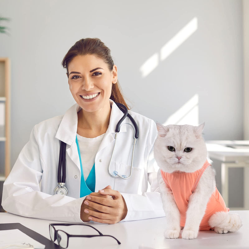 Avont Cat Recovery Suit Bundle with Cat Cone Collar Soft - PawsPlanet Australia