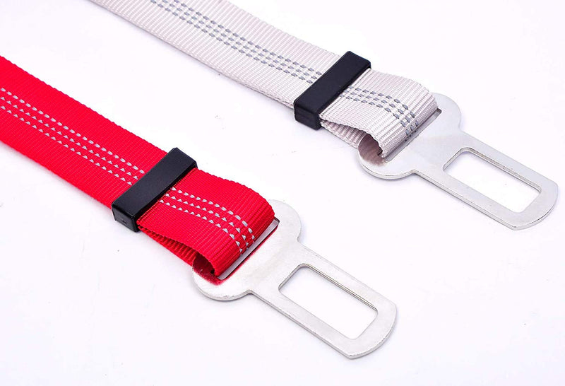 6 Colors Dog Safety Seat Belt,Quality Polyester Fabric,Adjustable,360° Spin Stainless Steel Buckle,with Elastic,High Strength,Wear-Resistant and Durable,Easy to Install,Easy to Wash - PawsPlanet Australia