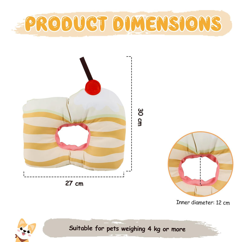 Elizabethan Soft Cat Collar, Adjustable Elizabethan Collar, Anti-Excession Protective Collars Dogs, Waterproof Cats, Donut for Pets After