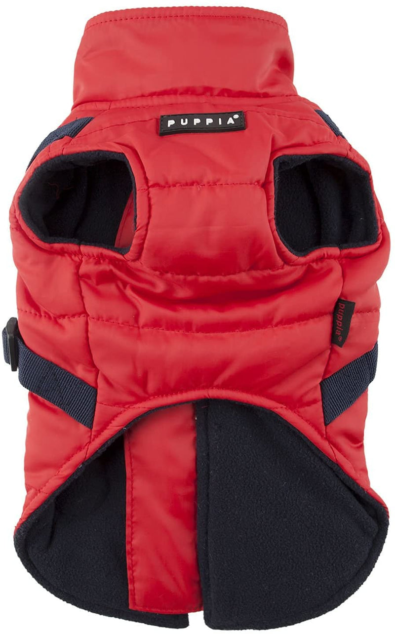 Puppia Authentic Mountaineer II Winter Vest, XX-Large, Red