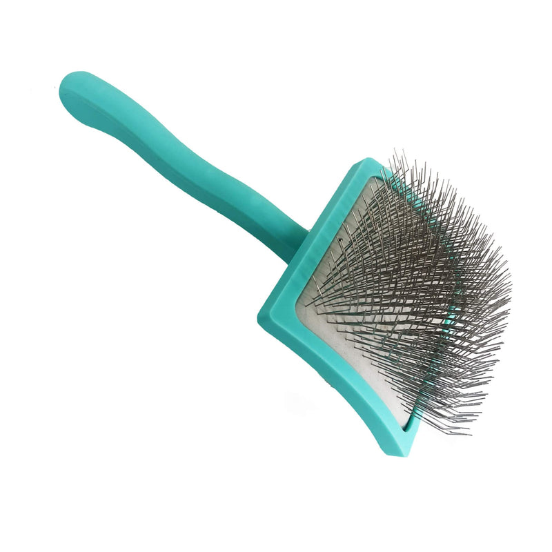 Dog Brush For Long Haired Dogs Poodles Golden Doodles,Slicker Brush Large Dog Pet Grooming Wire Brush and Deshedding - PawsPlanet Australia