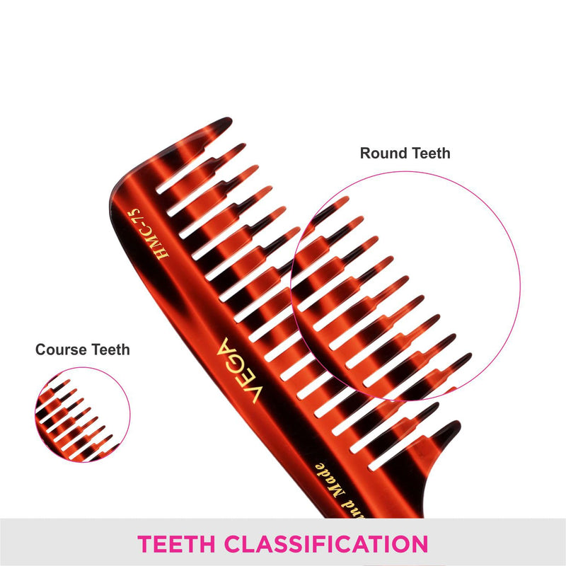 Vega Handmade Comb - Step Grooming HMC-75 1 Pcs - PawsPlanet Australia