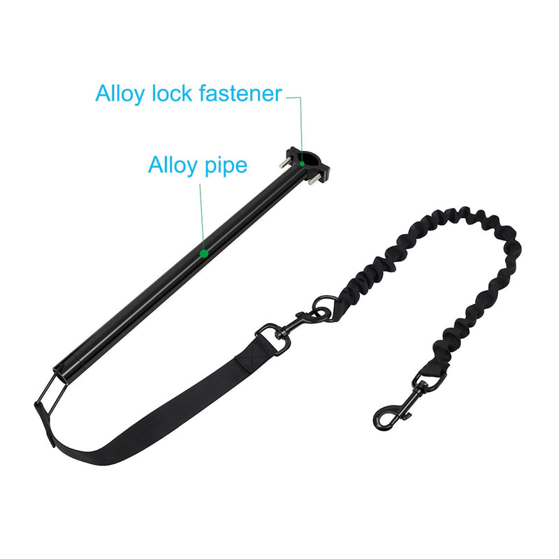 Bike Dog Leash, 180° Rotating Dog Bike Leash, Detachable, Adjustable for The Smoothest Ride - PawsPlanet Australia