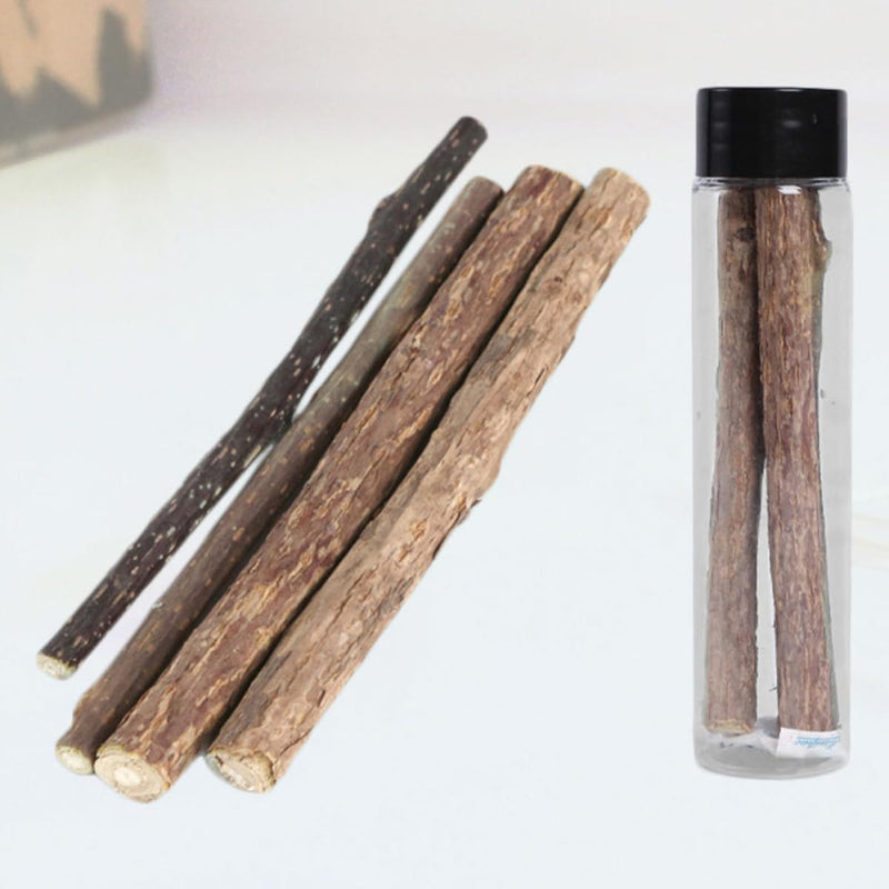 Dental Sticks for Cats and Dogs, 5 pieces, with catnip and bottle. Suitable for kittens and dogs for teeth cleaning and chewing.