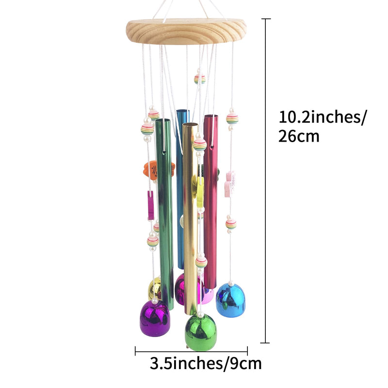 Bird Chewing Toys, Conure Wind Chimes Chewing Toy with Colorful Stick, Bird Parrot Cage Hanging Bells Toys for Conure, Budgie, Parakeet, Caique, Cockatiel, Lovebird, Finch