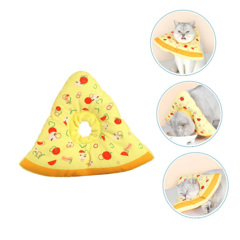 Gatuida Soft Waterproof Leak Collar for Cats and Small Dogs Breathable Recovery Collar After Surgery Comfortable Protective Wound Protection Collar
