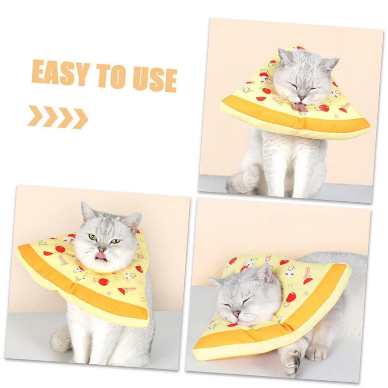 Gatuida Soft Waterproof Leak Collar for Cats and Small Dogs Breathable Recovery Collar After Surgery Comfortable Protective Wound Protection Collar
