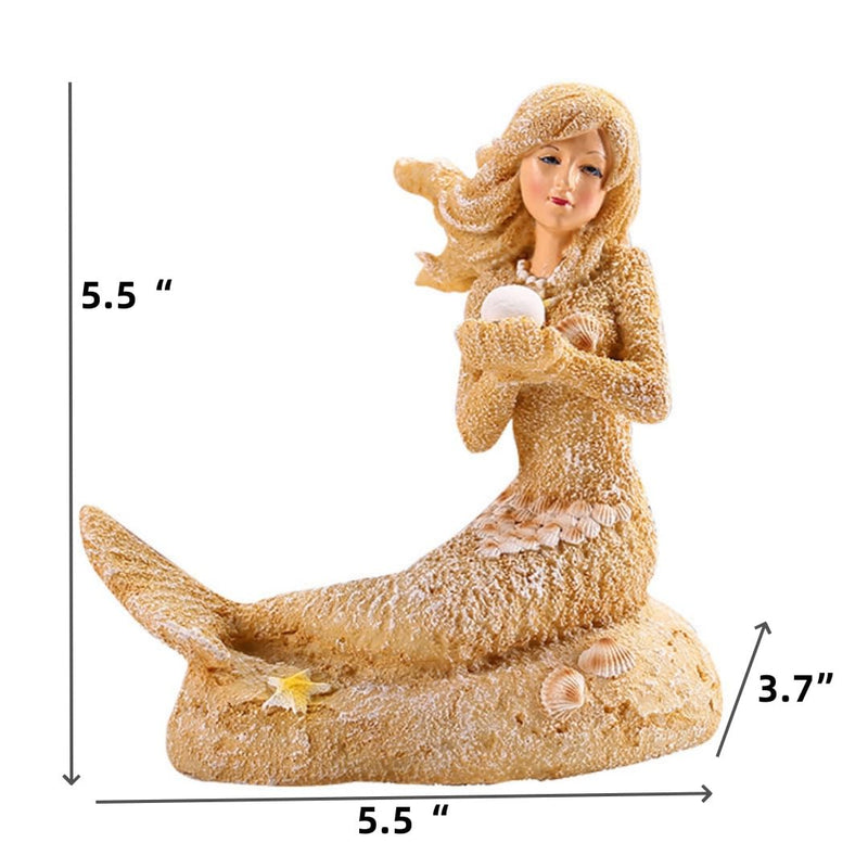 Ideal Betta Tank Accessories, Medium & Large Aquarium Fish Tank Decorations, Aquarium Decorations, Fish Tank Decorations, Craft Decorations, Mermaid Decorations, (Mermaid 3.7"x5.5"x5.5") 3.7"x5.5"x5.5" 1 - PawsPlanet Australia