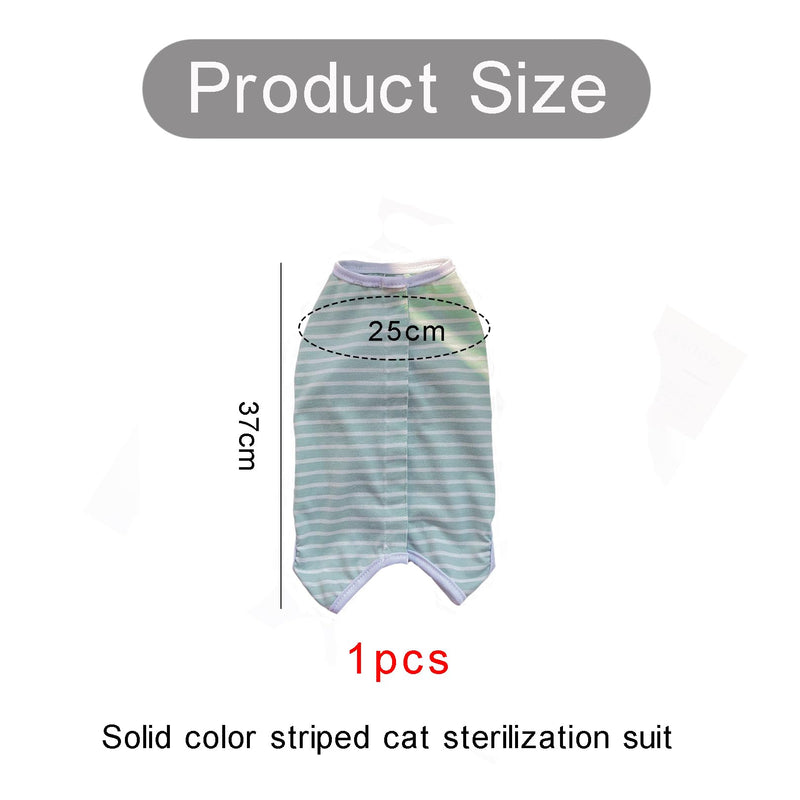 Cat Body After Surgery Body Cat Professional Recovery Suit Operation Post-Operative Cat Clothing Abdominal Wounds Anti Leak Suit Multifunctional Medical Pet Shirt Suitable for Post-operative W
