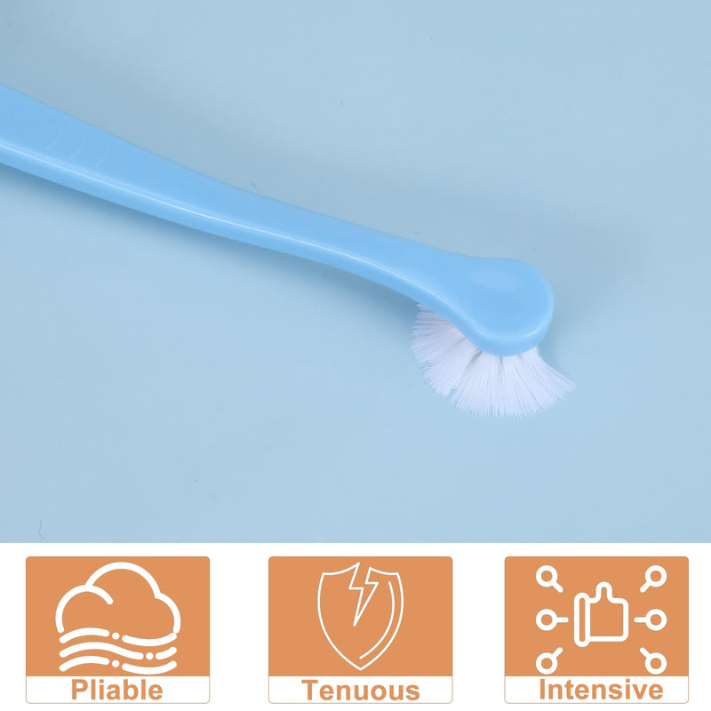 7Pcs Toothbrush for Dogs Small Breed,Round Soft Hair Small Dog Toothbrush,Dental Hygiene Pet Toothbrush to Clean Pet Teeth,Dog Tooth Brush for Small to Large Dogs, Cats, Most Pets, 7 Color - PawsPlanet Australia