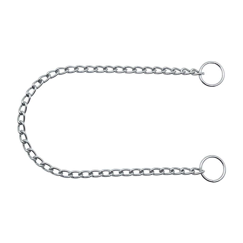 Dog Choke Collar Slip P Chain,Heavy Chain Dog Metal Training Choke Collars, Adjustable Weather Proof Alloy Steel Necklace for Small Medium Large Dogs… (Silver, 3XL) 3XL(28 inch) silver - PawsPlanet Australia