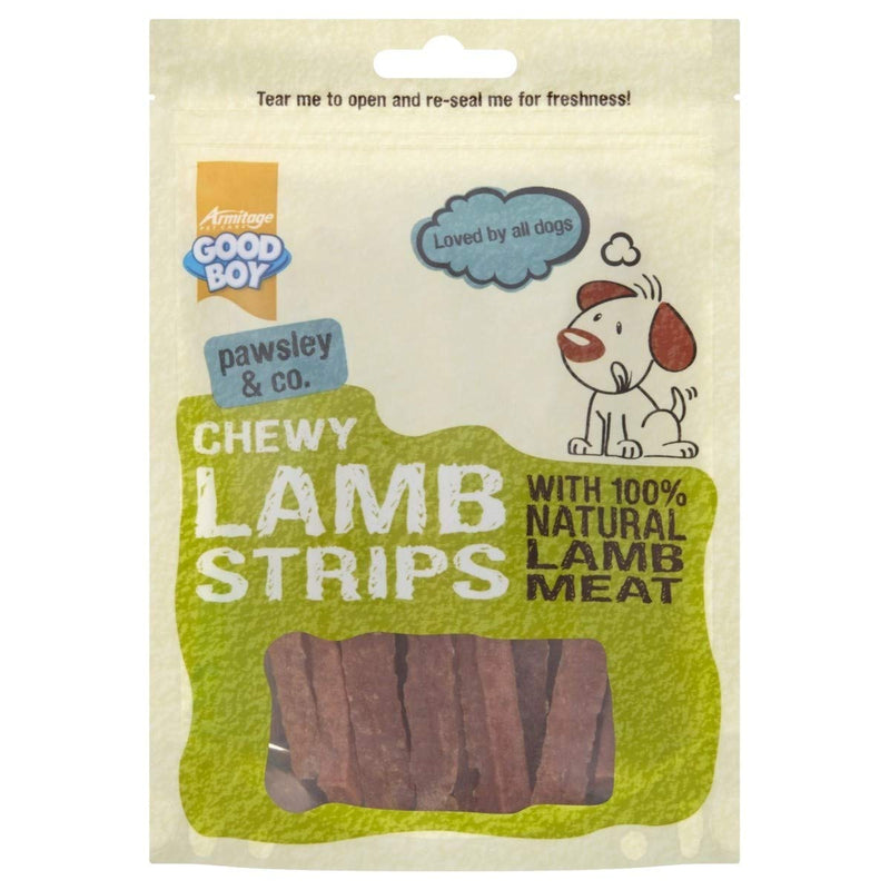 GoodBoy Pawsley & Co Chewy Strips MIX PACK (Lamb 80g, Chicken 100g, Beef 90g) - PawsPlanet Australia