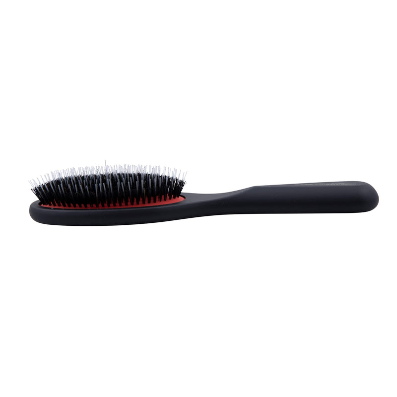 Chris Christensen Andreas Dog Brush, Mason-Pearson Style Boar and Nylon Bristle Brush, Groom Like a Professional, Lightweight Beechwood Handle, Stimulate Natural Oil Production, Medium - PawsPlanet Australia