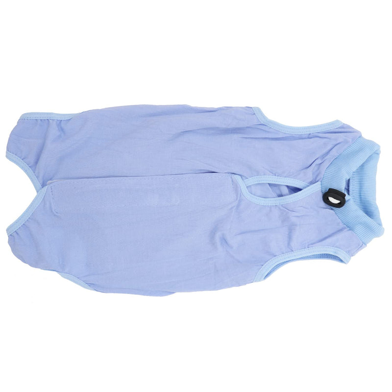 Cat Recovery Suit, Cat Surgical Recovery Suit for Abdominal Wound or Skin Disease, Cat Onesie for Cats after Surgery, Cat Spay Recovery Suit, E-Collar Alternative Pajama Suit for Dogs and Cats Medium Blue - PawsPlanet Australia