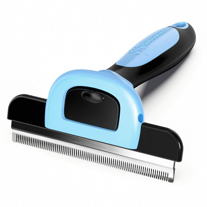 MIU COLOR Pet Grooming Brush, Deshedding Tool for Dogs & Cats, Undercoat Rake for Dogs & Dog Brush for Shedding - PawsPlanet Australia