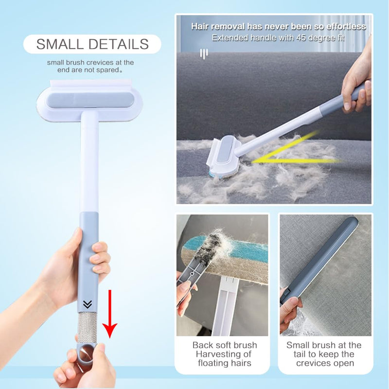 Pet Hair Remover and Reusable Cat and Dog Hair Remover for Furniture, Couch, Carpet, Clothes, Car Seats or Bedding, Reusable Lint Brush, Perfect Dog and Cat Fur Remover Tool - PawsPlanet Australia