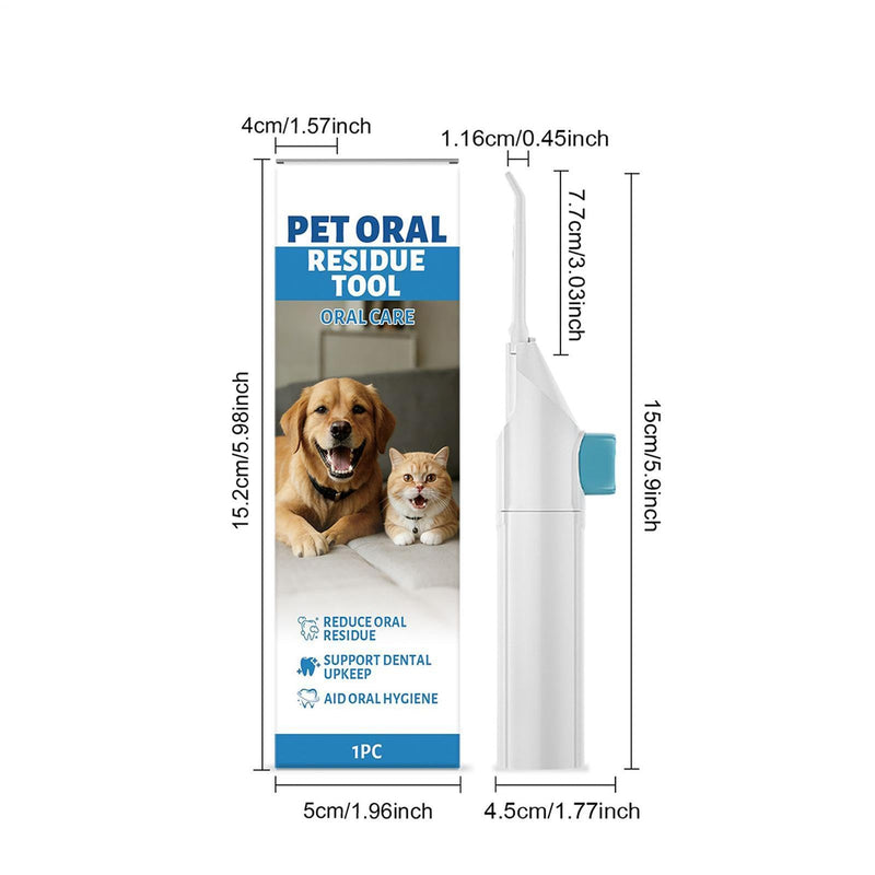 Pet Toothbrush | Electric Ultrasonic Dog Toothbrush | Rechargeable | -Remover, Bad Breath Cleaner, Long-Lasting, Perfect for Cats, Puppies, Small, Medium and Large