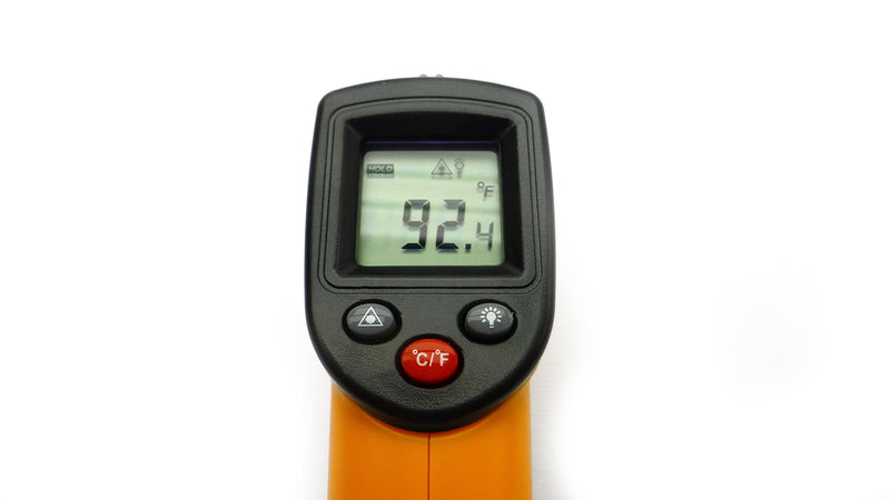 Carolina Custom Cages Reptile Digital IR Surface Thermometer & Red Dot Pointer with Batteries - PawsPlanet Australia