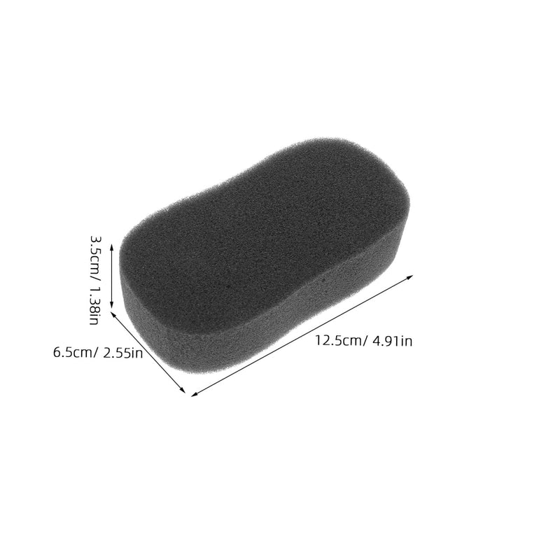 NOLITOY 5 Pcs Horse Grooming Sponge Scrubber, Horse Grooming Brush Kit Supplies for Cleaning Washing Bathing, Black - PawsPlanet Australia
