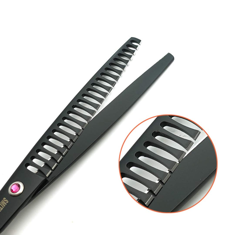 Smithking 8.0 inches Professional Dog Grooming Scissors Set chunkers Scissors - PawsPlanet Australia