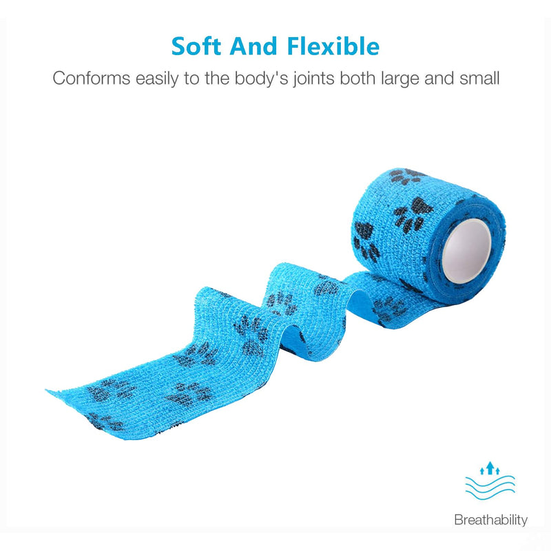Self-Adhesive Bandages with Leak-Proof Dog Water Cup Set