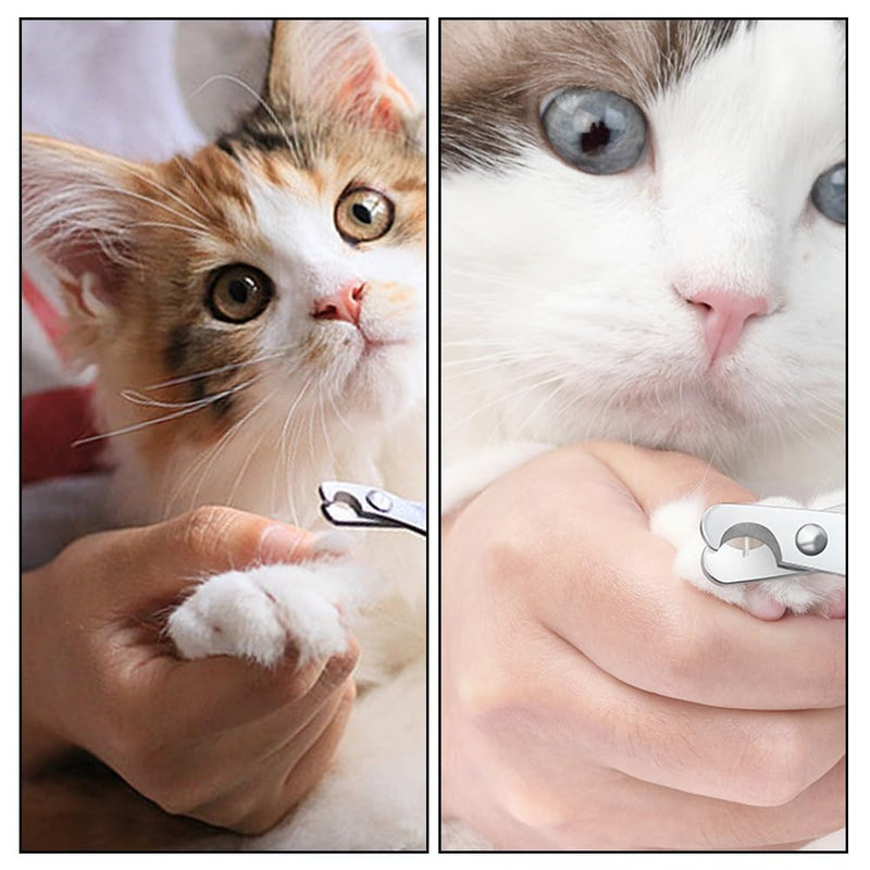 Pet Nail Clipper, Professional Claw Trimmer for Cat, Small Dog, Rabbit, Small Animal, Stainless Steel - PawsPlanet Australia