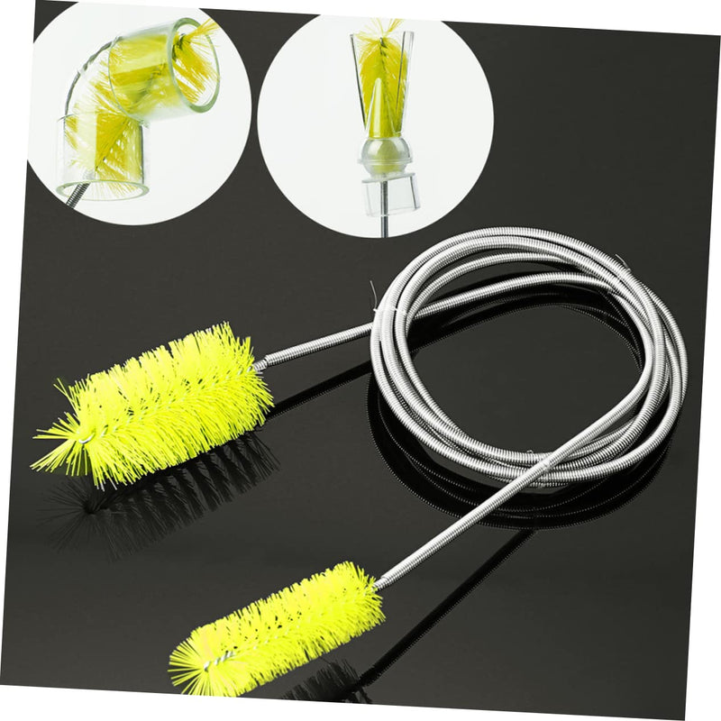 2pcs Tube Cleaning Brush for Hair Brush Cleaner Aquarium Brush Fish Tank Brush Aquarium Cleaning Tool Fish Tank Cleaning Brush aquatainer Piping Bottle Brush Spring - PawsPlanet Australia