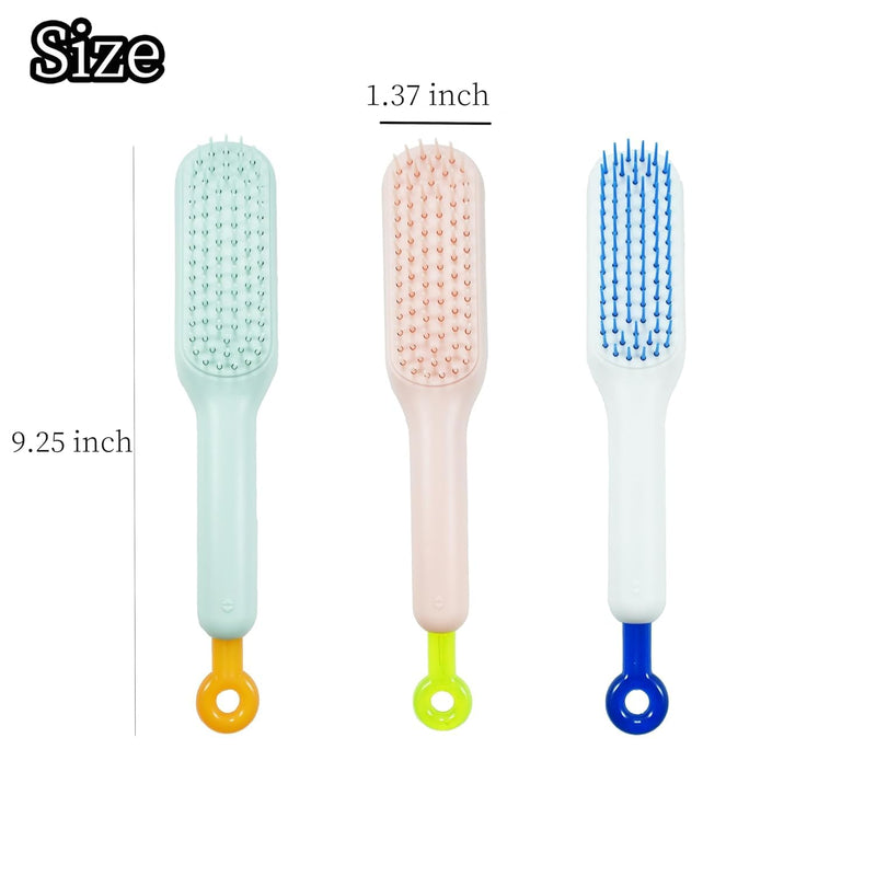 Scalable Small Grooming Dog Brush, Puppy Massaging Hair Brush, for Small Dogs Cats Rabbits of All Hair Types (Pink) Pink - PawsPlanet Australia