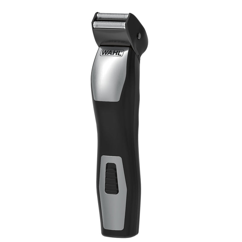 Wahl 9855-300 Groomsman Pro All-in-one Rechargeable Grooming Kit, Black/Silver 11 Piece Set - PawsPlanet Australia