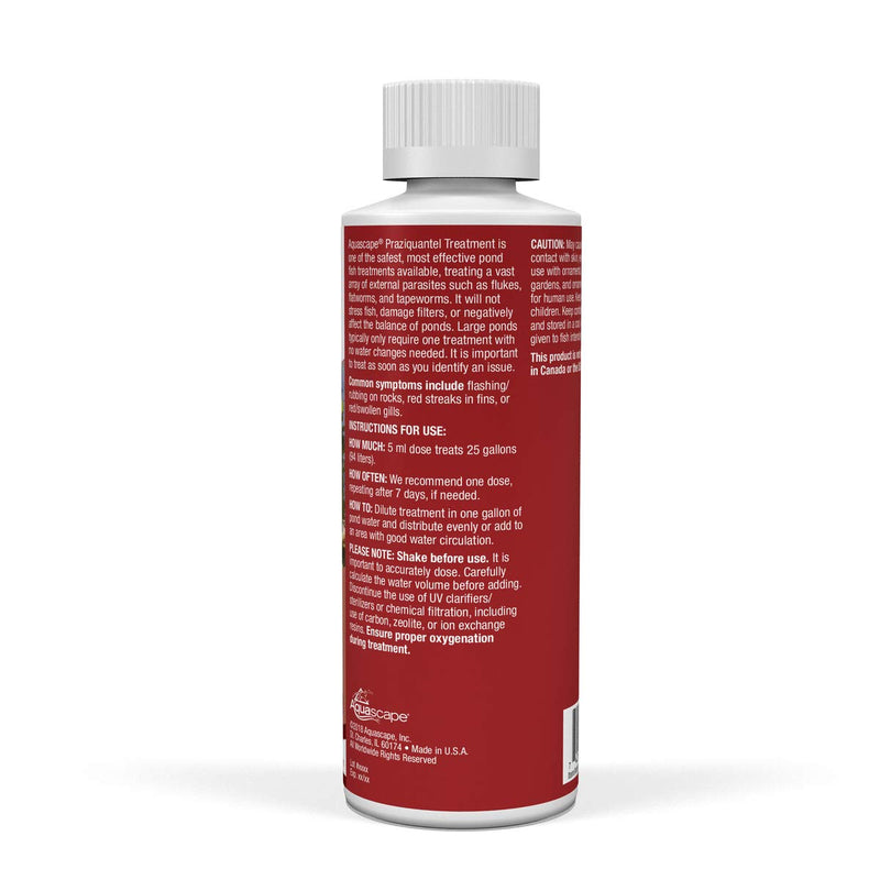 Aquascape 81041 Praziquantel Fish Treatment Liquid 250 g / 8.5 oz for Pond Water Feature - PawsPlanet Australia