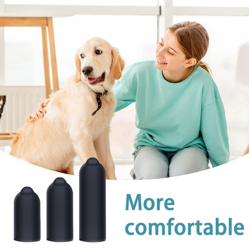24 Pcs Dog Shock Collar Rubber Tips,Replacement Prongs for Dog Training Collar Silicone Covers for Dog Training Collars Silicone Caps for Dog Bark Collar (13mm/16mm/20mm) - PawsPlanet Australia