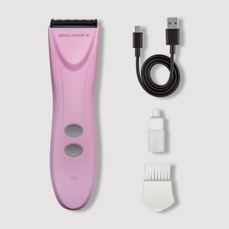 Cordless Pet Grooming Kit for Dogs & Cats, Quiet & Powerful Motor Paw & Face Trimmer, Lightweight Clipper, Dopamine Pink, Parent (Bundle-Dopamine Pink) Bundle-Dopamine Pink