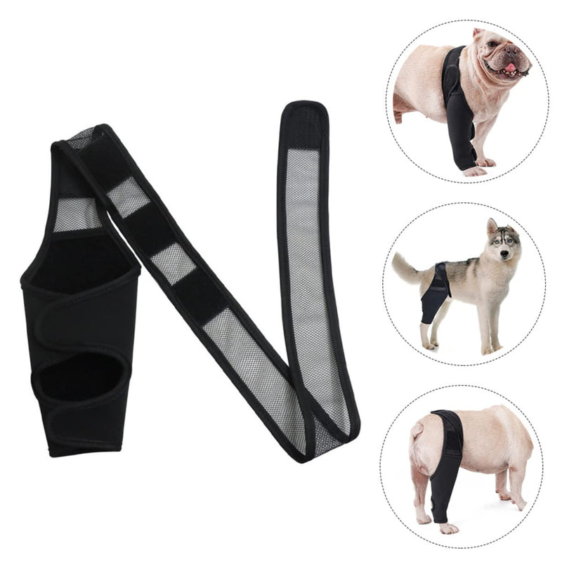 balacoo Dog Leg Brace Adjustable Neoprene Sleeve for Foreleg and Hindleg Support with Breathable Mesh for Injury Recovery and Improved Circulation Suitable for Puppies and Senior Dogs