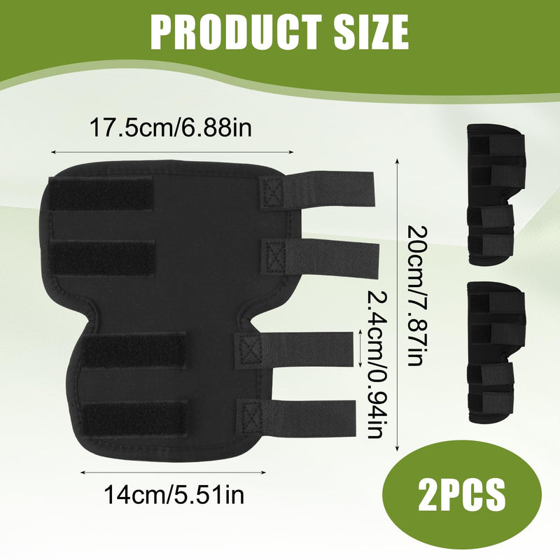 Dog Leg Braces for Rear Leg, Adjustable Dog Leg Sleeve Added Mobility Safety for Active Aging Dogs, Knee Support Straps for Outdoor Adventures Daliy Use Enhanced Stability (1 Pair) - PawsPlanet Australia