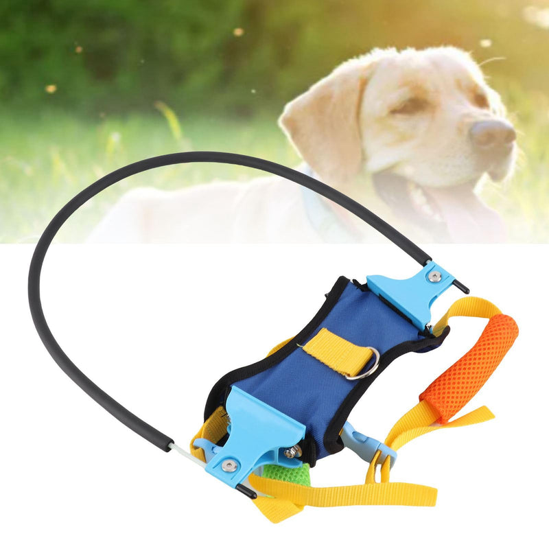 Sheens Anti-Collision Ring for Blind Dogs, Adjustable, Lightweight, Cataract-Proof Guide Halo Protective Case for the Circle Blind Pet Cats, Anti-Collision Ring Safety Harness (XS) XS