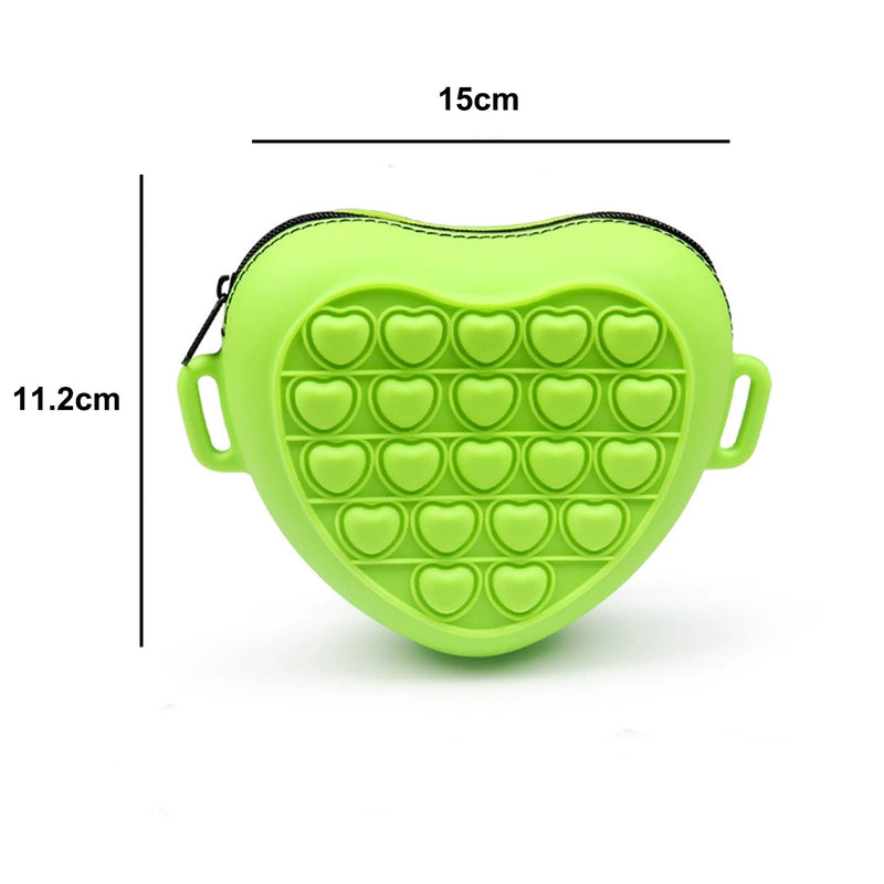 Silicone Dog Treat Pouch with Shoulder Strap and Waist Clip, Zipper Closure Closure to Avoid Spilling, Treat Pouches for Pet Training (Green) Green