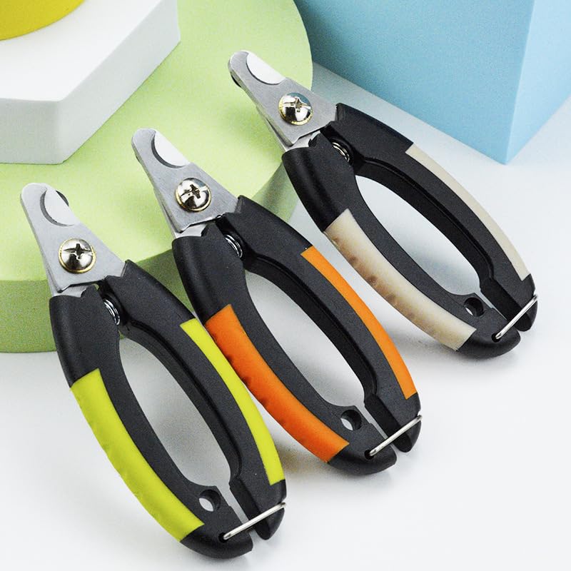 KUOUDOM Professional Dog Nail Trimmer - Nail Clippers & Supplies for Grooming - Dog Claw Care for Small & Small Khaki - Standard, 5" x 2" - PawsPlanet Australia