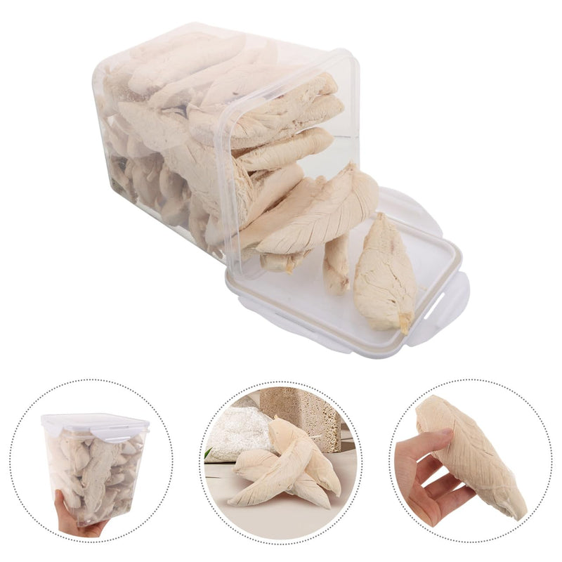 Kichvoe Freeze Dried Cat Treats 500 g - Protein-Rich Chicken Snacks for Dental Care and Chewing Fun Stomach-friendly Treats for Kittens and Cats Small Dry Treats for Healthy Teeth