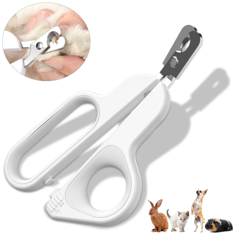 Professional Small Cat and Dog Nail Clippers Sharp Blades Stainless Steel Pet Nail Trimmers with Safety Lock to Avoid Injury for Cats Rabbits Dogs Small Animals - PawsPlanet Australia