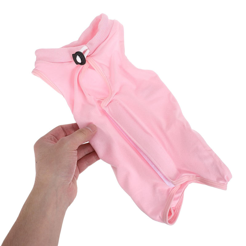 INOOMP Cat Recovery Suit After Surgery with Breathable Elastic Material Rosam ‚Äì Spay/Neuter Protective Suit for Female Cats Postoperative Body for Summer and Weaning