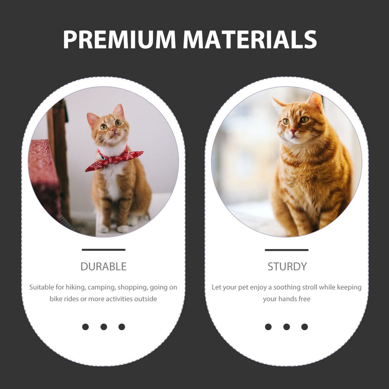ULTECHNOVO Cat Carrier Apron - Hands-Free Pet Sling Pouch for Small Dogs & Kittens, Soft Plush Sleeping Bag with Shoulder Strap for Indoor Comfort & Outdoor Travel - PawsPlanet Australia