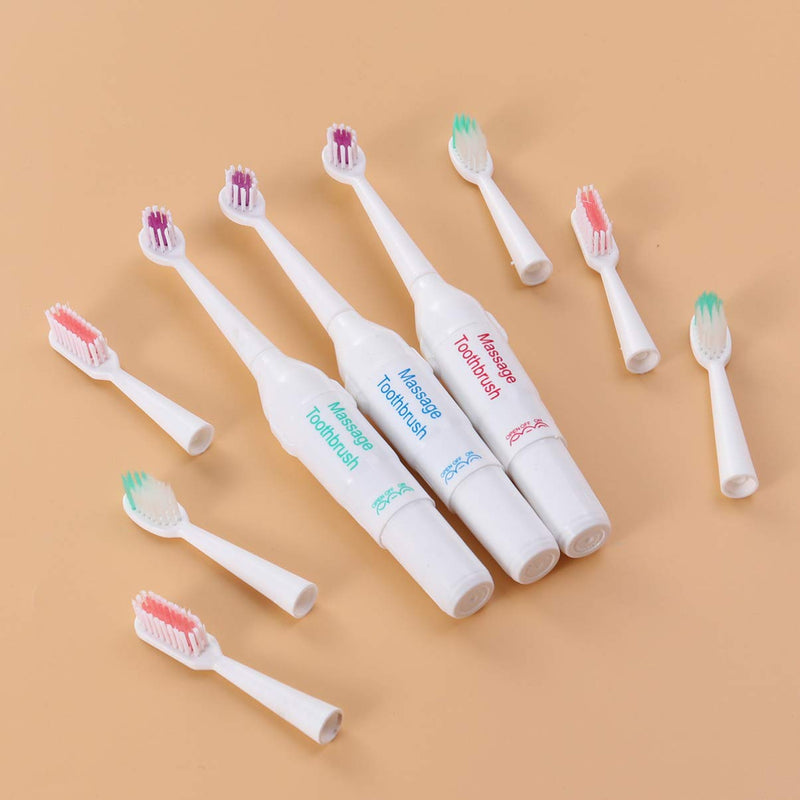 VILLCASE Electric Ultrasonic Toothbrush for Pets Portable Travel Toothbrush with Gentle Cleaning for Dogs and Cats