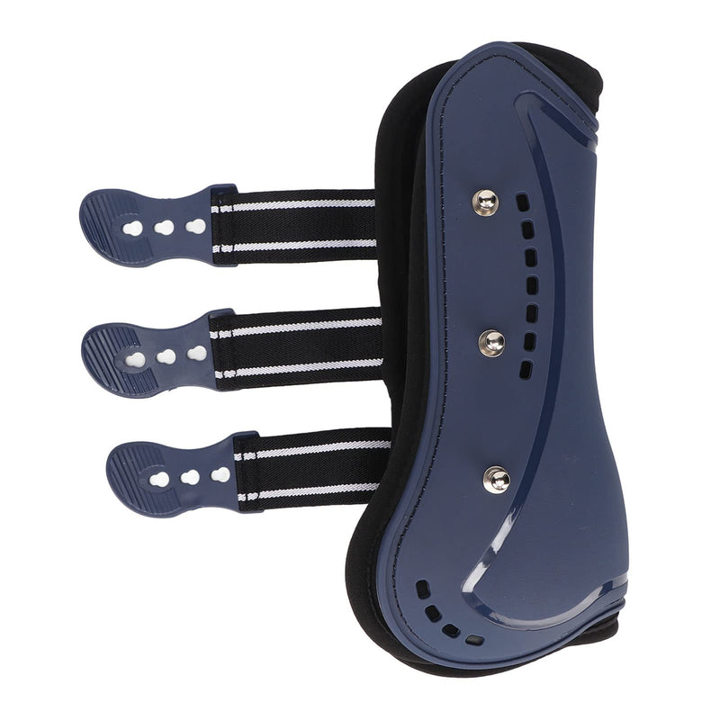 ZJchao Horse Leg Boots, Horse Tendon Boots Adjustable Open Front Fetlock Boot Breathable Protective Horse Jumping Tendon Boots Blue Set of 4, Protective Gear and Training Equipment Large