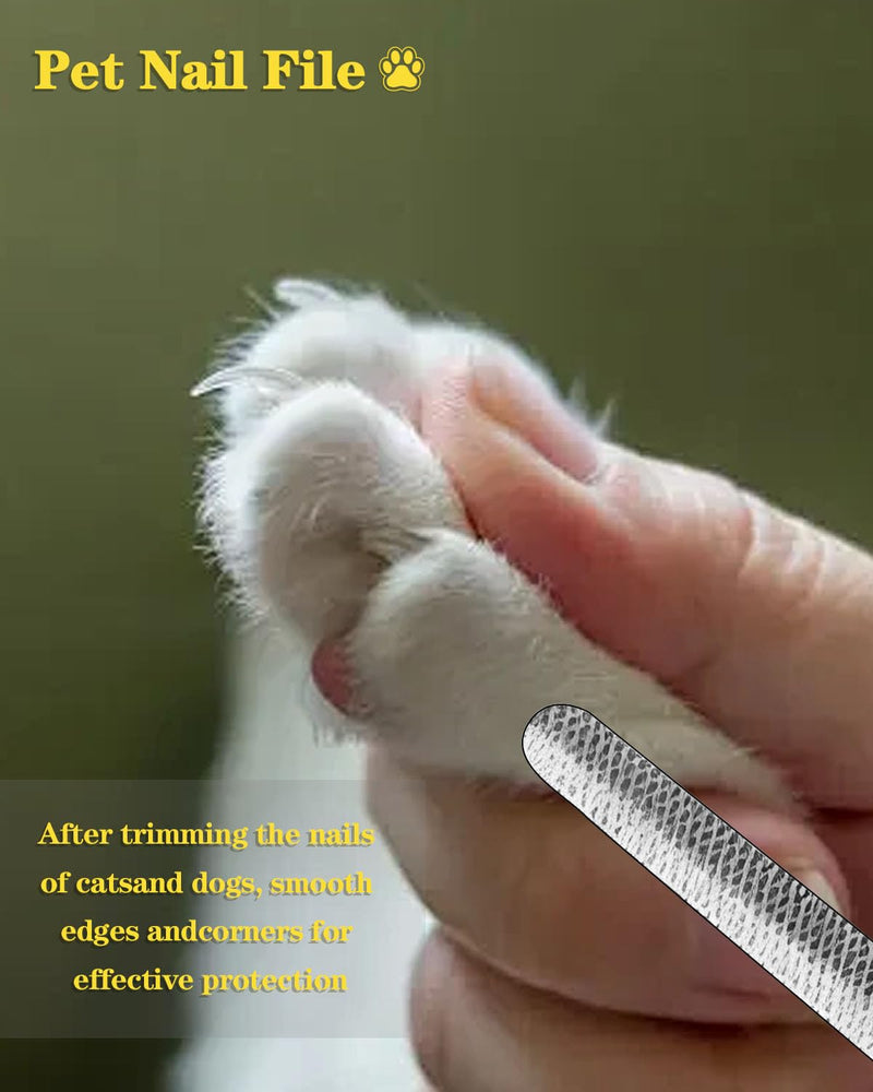 Cat Bathing Bag & Nail Clipper for Bathing Set, Cat Shower Bag Anti Scratch or Bite Breathable Adjustable Mesh Grooming Washing Bag, Includes Pet Nail Clipper & File for Cats Washing - PawsPlanet Australia